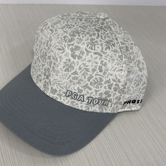 PGA Tour Pro Series Adjustable Golf Hat Cap AOP Floral Print One Size NEW - Picture 3 of 7